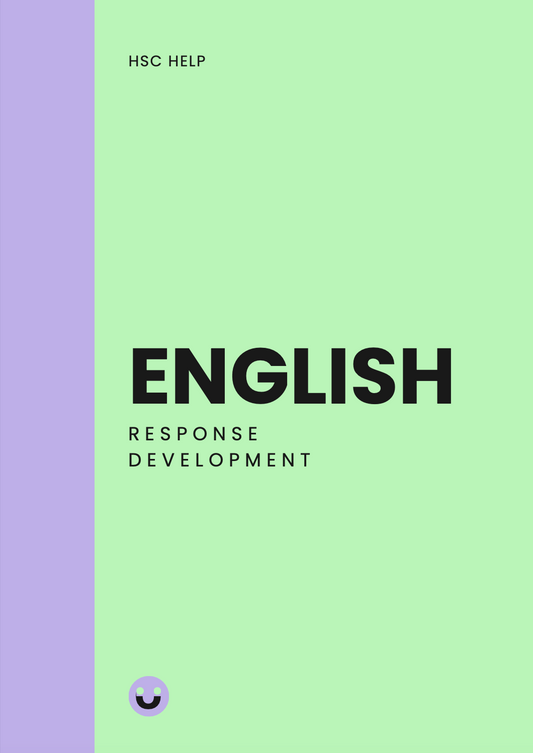 Response Development - HSC English Study Booklet (Digital PDF)