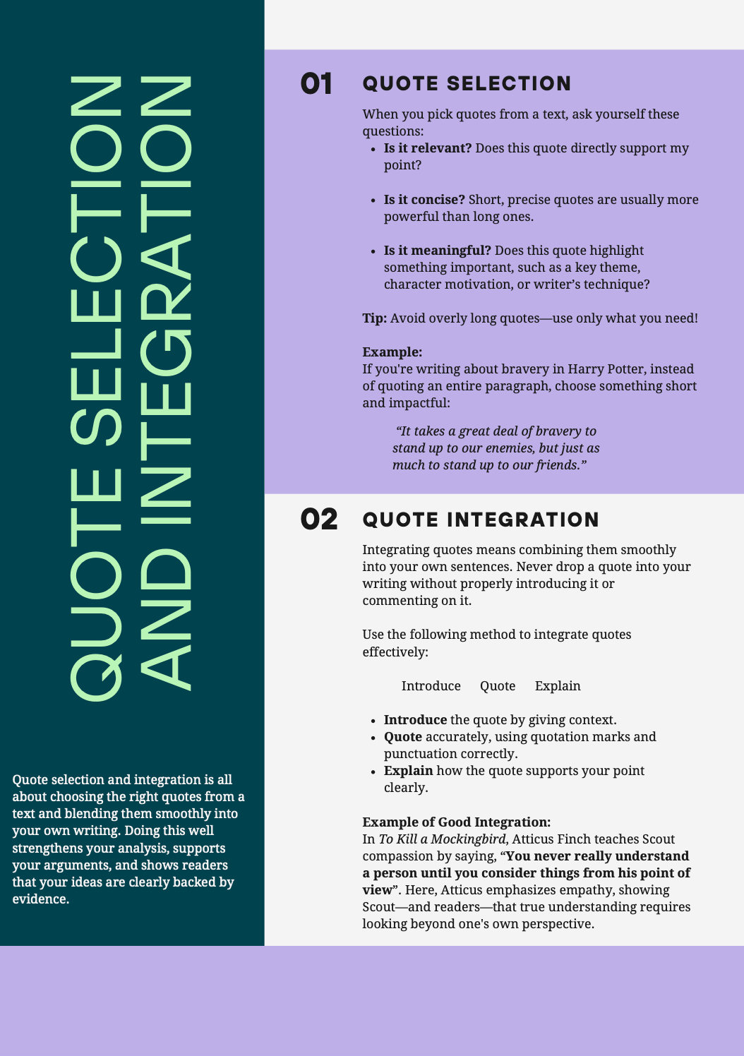 Textual Evidence Skills Guide - HSC English Study Booklet (Digital PDF)