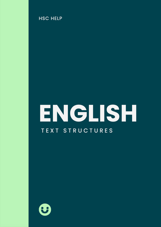 Text Structures - HSC English Skills Booklet (Digital PDF)
