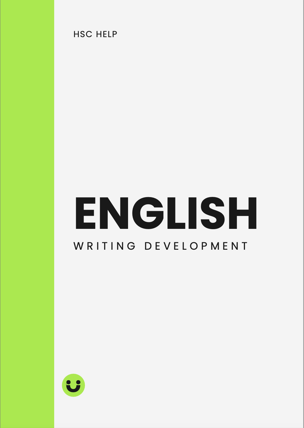Writing Development - HSC English Skills Booklet (Digital PDF)